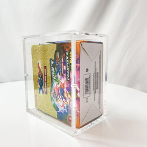 Personalizado magnético acrílico transparente Booster Box capa protetora - Product Image 1