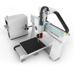 2024 centro de mecanizado CNC de 5 ejes potente de mesa única para 3D - Product Image 2