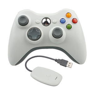 Xboxes360コントローラー用2.4GワイヤレスゲームパッドPCレシーバー付きジョイパッドゲームXboxes360ジョイスティック用リモートゲームコントローラー - Product Image 3