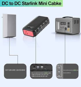 สายไฟสำหรับ starlink MINI DC กันน้ำ100W PD สายชาร์จสำหรับ starlink MINI DC ไปยัง DC สายไฟ6.5ft 16FT 10FT - Product Image 3