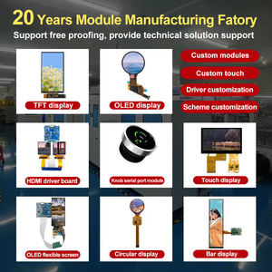 Display Tft-Lcd da 3.5 pollici 320*480 interfaccia Mcu 300 luminosità Tn schermo resistenza Touch Screen Display Lcd modulo fabbrica