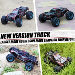 Yüksek hızlı RC 100 + km/h fırçasız hobi radyo kontrol dublör araba su geçirmez yürüyüş araçlarda Metal taban Off Road 1:10 2.4Ghz - Product Image 4