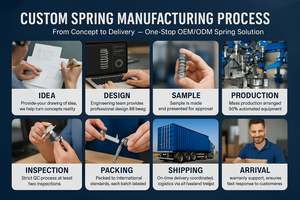 Spring Compression up to 3 Million Times Without Deformation Alloy Steel Truck Coil Spring - Product Image 6