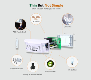 スマートWifiリレーモジュールDIYリモートワイヤレススマートWifiリレースイッチ - Product Image 5