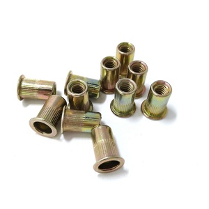 <strong>AVK</strong> Thread Nutserts 1/4-20UNC Carbon Steel Knurled <strong>Rivet</strong> <strong>Nut</strong>