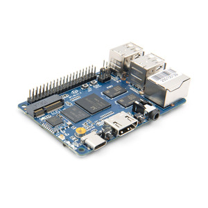 Banana Pi BPI-M4 Realtek RTD1395 64-Bit Quad-Core A53 Ein platinen computer 8GB EMMC Raspberry Pi Alternativen