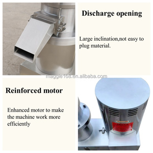 220v/380v 4kw 50-100Kg Per Hour <strong>Automatic</strong> Multi-functional Peanut Butter <strong>Grinder</strong> Machine Sesame Paste Making Machine - Product Image 5