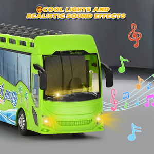 1/<strong>24</strong> RC Bus <strong>Toy</strong> with Realistic Flashing Light and Music Remote Control <strong>Wireless</strong> City Bus - Product Image 5