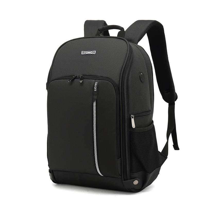 black with logo