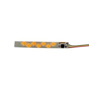 แผงจอแอพ LED ขนาดเล็กยืดหยุ่น5*36พิกเซลแผงแอปอัจฉริยะสามารถตั้งโปรแกรมได้นำทิกเกอร์สำหรับรองเท้าหมวกเสื้อผ้ากระเป๋าไฟความสว่าง - Product Image 4
