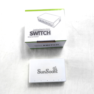 Mini-Wand montage 5-Port 10/100Mbps Ethernet-Switch Kunststoff-Desktop-Switch Netzwerk-Switch - Product Image 5