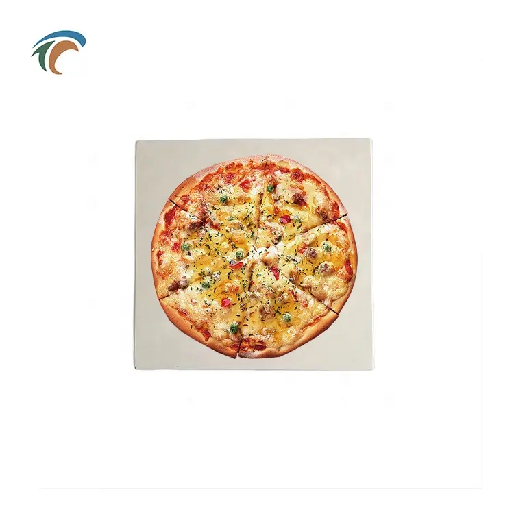 Accesorios Cordierita cuadrada de 12 pulgadas Pizza Broad Custom Pizza Stone para Pizza