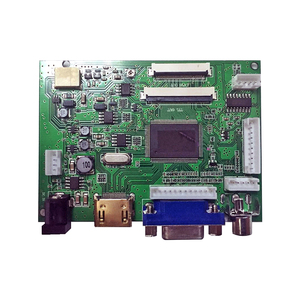 RGB 50引脚LVDS 40引脚液晶控制器板，带高清数字视频接口VGA影音输入