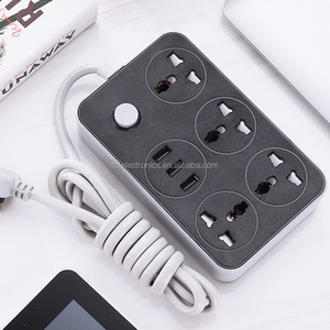 Presa multiuso Multi presa USB con interruttore stile britannico scheda di estensione - Product Image 1