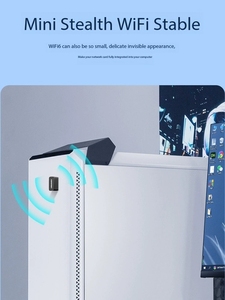 COMFAST Drive-free WiFi6 <strong>Wireless</strong> USB <strong>Computer</strong> Wifi Transmitting and Receiving Enhanced 300M Mini External <strong>Network</strong> signal - Product Image 6
