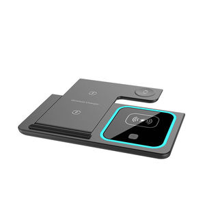 Multifunctional 15w 3 in <strong>One</strong> Wireless <strong>Charger</strong> Led Fast Charging Stand Dock for iphone and Android - Product Image 3