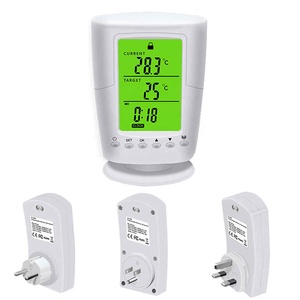 Wireless Smart Thermostat <strong>Programmable</strong> Remote Plug in Socket Heating Cooling Digital <strong>LCD</strong> <strong>Display</strong> Temperature Controller EU Plug - Product Image 1