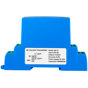 0-1A 0-5A 0-10A 0-a 0-15A ingresso AC DC trasduttore corrente CC sensore di corrente 4-20mA 0-20mA 0-10V 1-5V RS485 AC trasmettitore di corrente - Product Image 2