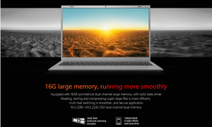 Popular 15.6 zoll Core i7 10th Laptop Metal Business Notebook With Fingerprint Unlock 16GB RAM 1TB SSD For Program - Product Image 6