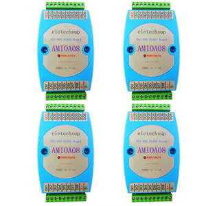 8DI-8DOデジタル入力および出力モジュールオプトカプラ分離RS485 MODBUS RTU通信ボード - Product Image 6