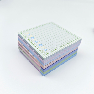 Nueva llegada lindo Bloc de notas Memo escuela papelería regalos personalizado Sticky Note Bloc de notas diario suministro - Product Image 3