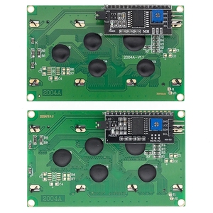 LCD2004 I2C 2004 20x4 2004A Blauer/grüner Bildschirm HD44780 Zeichen LCD/mit seriellem IIC/I2C-Schnittstellenadaptermodul für Arduino