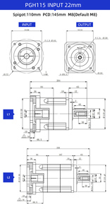 10:1 độ chính xác cao hộp số hành tinh giảm tốc tùy chỉnh ODM hỗ trợ hộp số 4000r/PHÚT - Product Image 4