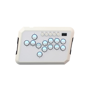 Classico A50 tastiera da gioco con cavo Controller POWKIDDY comoda tastiera da gioco RGB illuminazione ambientale retrò scatola per videogiochi - Product Image 1