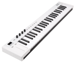 Элегантный Midiplus 49-клавишный контроллер <span class=keywords><strong>Midi</strong></span> Pad Plug-And-Play USB <span class=keywords><strong>MIDI</strong></span> клавиатура музыкальное студийное пианино для музыкальных инструментов - Product Image 1