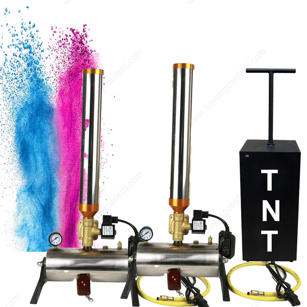 argent noir 2 machines + TNT