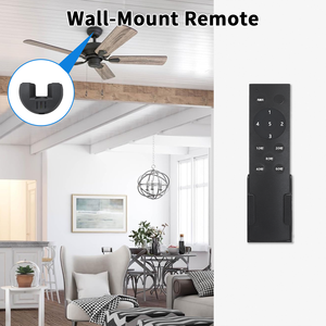 Phổ nhà <span class=keywords><strong>AC</strong></span> điều khiển từ xa cho quạt trần ánh sáng với chức năng hẹn giờ học tập Mã 30m phạm vi AAA pin 12 nút - Product Image 4