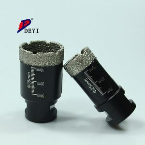 高频陶瓷值得信赖的钎焊芯25毫米金刚石电锤钻头套装 - Product Image 2