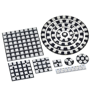 4 8 12 16 channel WS2812 WS2812B WS 2811 5050 RGB <strong>LED</strong> Lamp Panel <strong>Module</strong> 5V 1Bit 4Bit 8Bit 12Bit 16Bit 24Bit Rainbow <strong>LED</strong> Precise - Product Image 3
