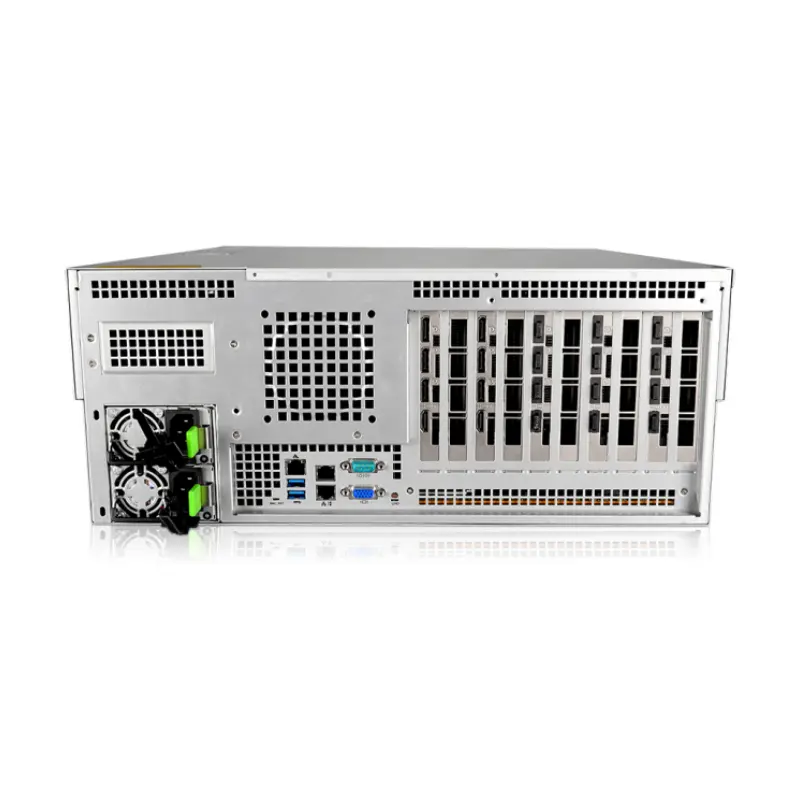 Produttore personalizzato gooxi 4u 5 card ASR4105G-S12R AMD Rome 7502 cpu AI gpu server