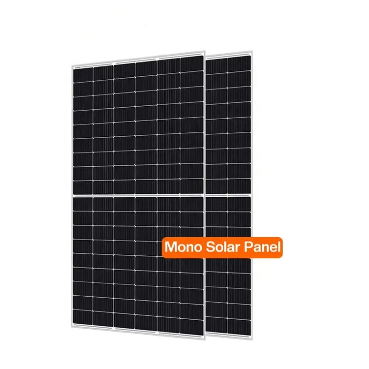 Pannello fotovoltaico a celle solari in cristallo mono-silicio 100ah 200ah 300ah LiFePO4 batterie al litio montaggio a terra MPPT