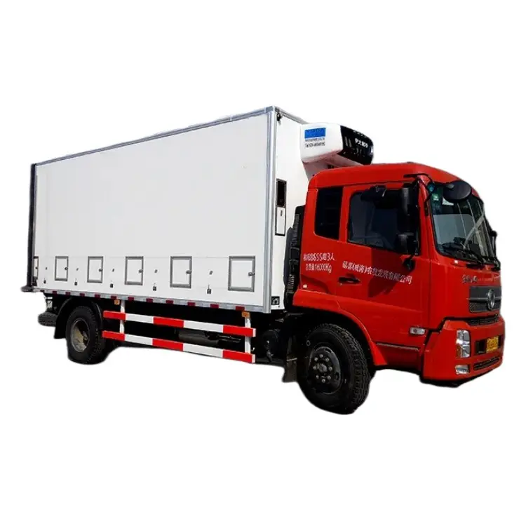 Carroceria de caminhão de transporte de pintinhos de dia de fornecimento de fábrica 6x2 Carroceria de caminhão de transporte de frango de dia