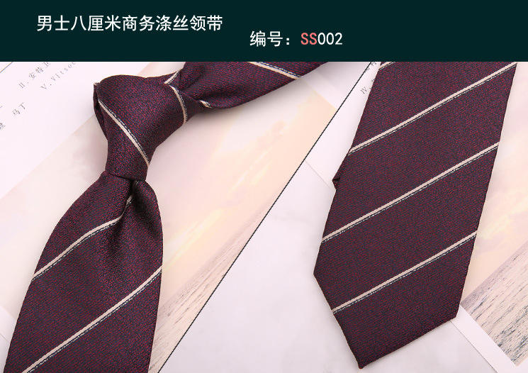 เนคไทรูปมือ002สีม่วง