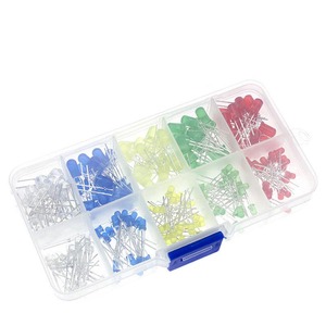 200 pezzi 3MM 5mm bianco giallo rosso blu verde LED diodi kit per Arduino progetto DIY - Product Image 1