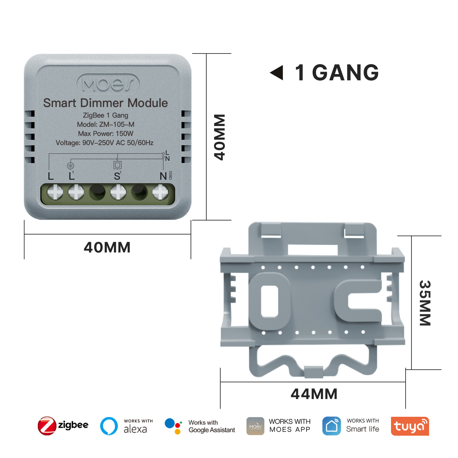 Zigbee gris