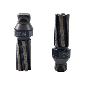 Huangchang High Speed Diamond Fingerbit 25x50x6 Segment with 1 <strong>Bottom</strong> Segment Granite Quartz Stone Sink <strong>Hole</strong> Cut Outs - Product Image 1