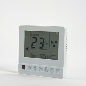 Zentraler Klimaanlagen thermostat Energie sparender Gebläse kon vektor mit Timer Wöchentliche Programmier funktion LCD-Anzeige - Product Image 2