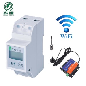 Thông minh màn hình gắn Single phase kỹ thuật số Meter từ xa tuya điện hệ thống giám sát năng lượng mét với RS485 với miễn phí hệ thống - Product Image 5