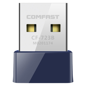 Construido 2dBi Antena Inalámbrica RTL8723DU Chip USB 2,0 Adaptador 150Mbps Comfast V2 Tarjeta de Red 2,4 GHz Wifi Precio de Fábrica - Product Image 1
