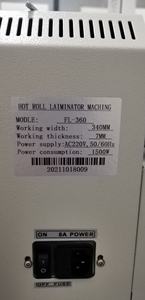 FL-360 Bopp cuộn phim và lá nóng cán Máy Nhà Máy Giá cho A4 A3 A5 A6 giấy kích cỡ - Product Image 6