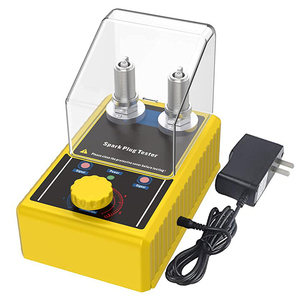 Probador de bujías ajustable de 0 a 6000rpm con dos enchufes de bujías de 100-240V Herramientas de vehículo para bujía de 14mm/16mm - Product Image 1