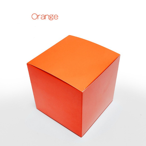 化妆品玩具包装定制印刷彩色方形纸盒纯色 - Product Image 3