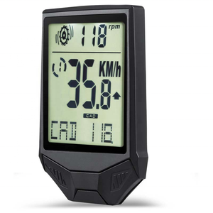Pantalla grande de 2,5 pulgadas, 2 en 1, velocidad de ciclismo y cadencia, medidor de potencia de ordenador de bicicleta para gimnasio al aire libre, ciclismo - Product Image 6