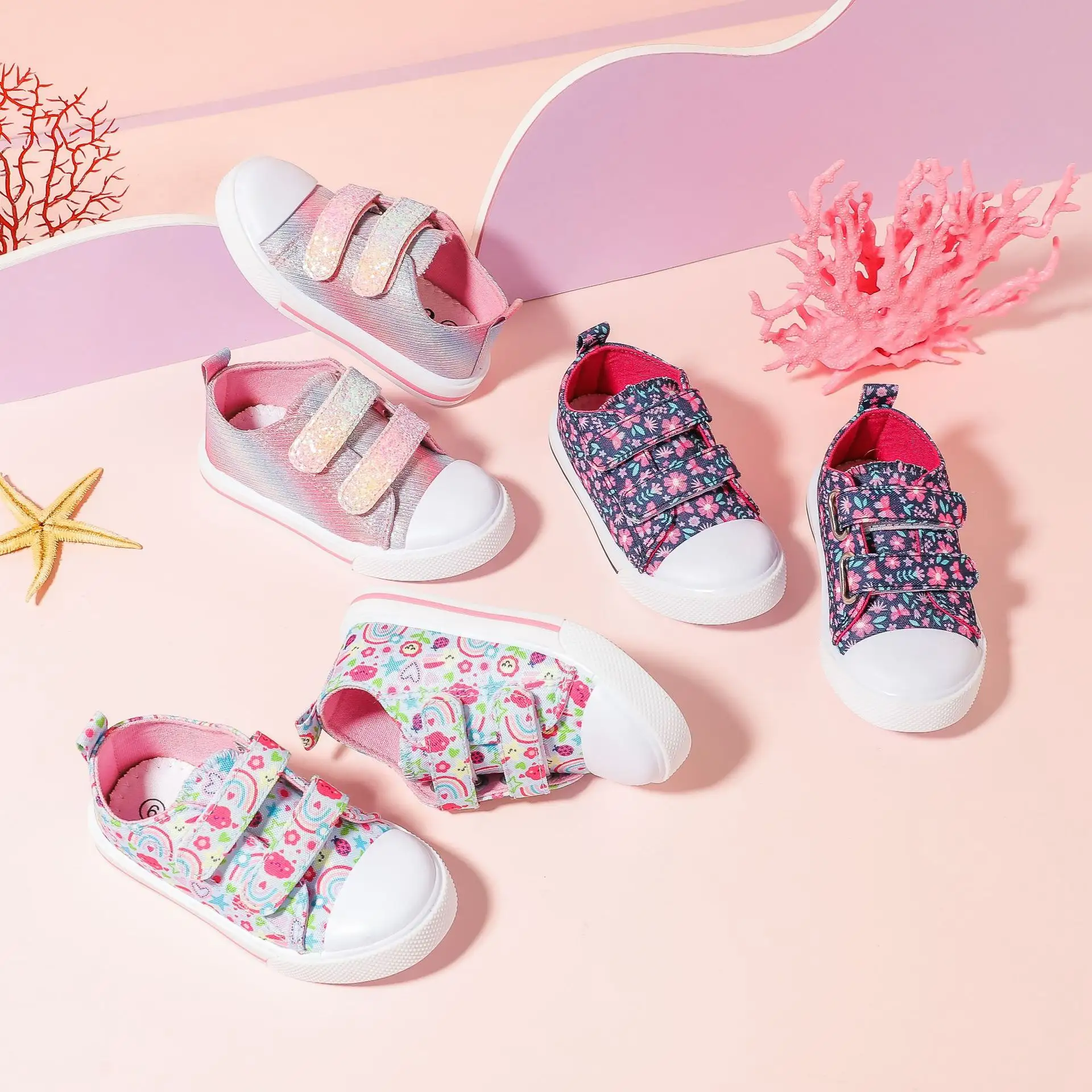 Zapatos informales para niñas, novedad de verano, zapatos deportivos de malla transpirable para niños, zapatos de oso bebé para niñas