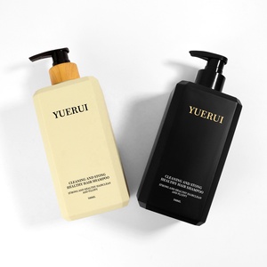 Yrplastic ขวดแชมพูสระผมเคลือบเงาทรงสี่เหลี่ยมขนาด500มล. มาใหม่ขวดสบู่เหลวสุดหรู - Product Image 3