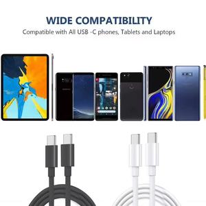Fabrika satış 3A hızlı şarj tip-c için tip-c USB kablosu süper şarj kablosu iPhone Android ve diğer cihazlar için - Product Image 5